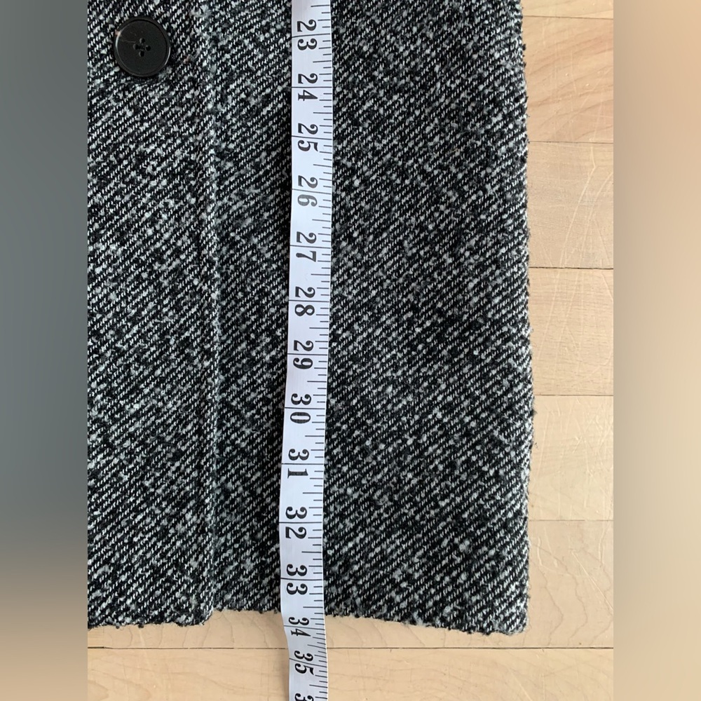FRANK & OAK - Marled Wool Double-Breast Coat - Picture 8 of 11